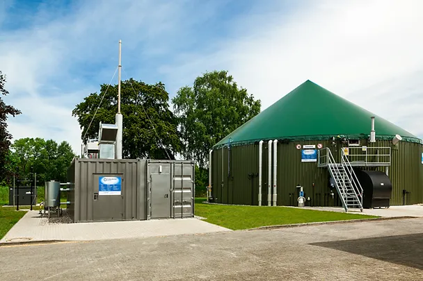Gülle Biogasanlage