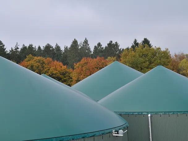 Biogas plant at Gut Hülsenberg