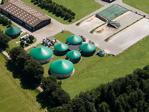 Fieldtest biogas plant