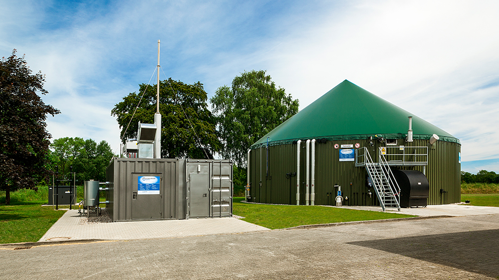 Gülle Biogasanlage